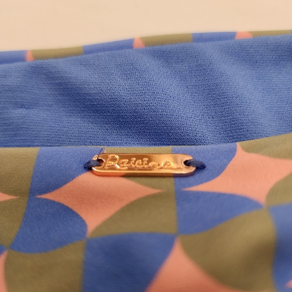 Raisins Colorful Geometric Bikini Set. Comes with Hygienic Liner. NWT - Picture 11 of 11